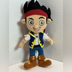 Disney Parks Jake And The Neverland Pirates Stuffed Plush Toy